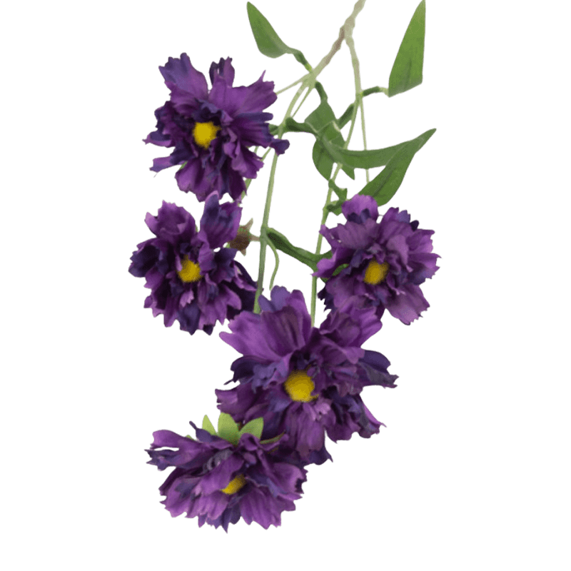 Artificial Spray Daisy Flower With 5 Flowers