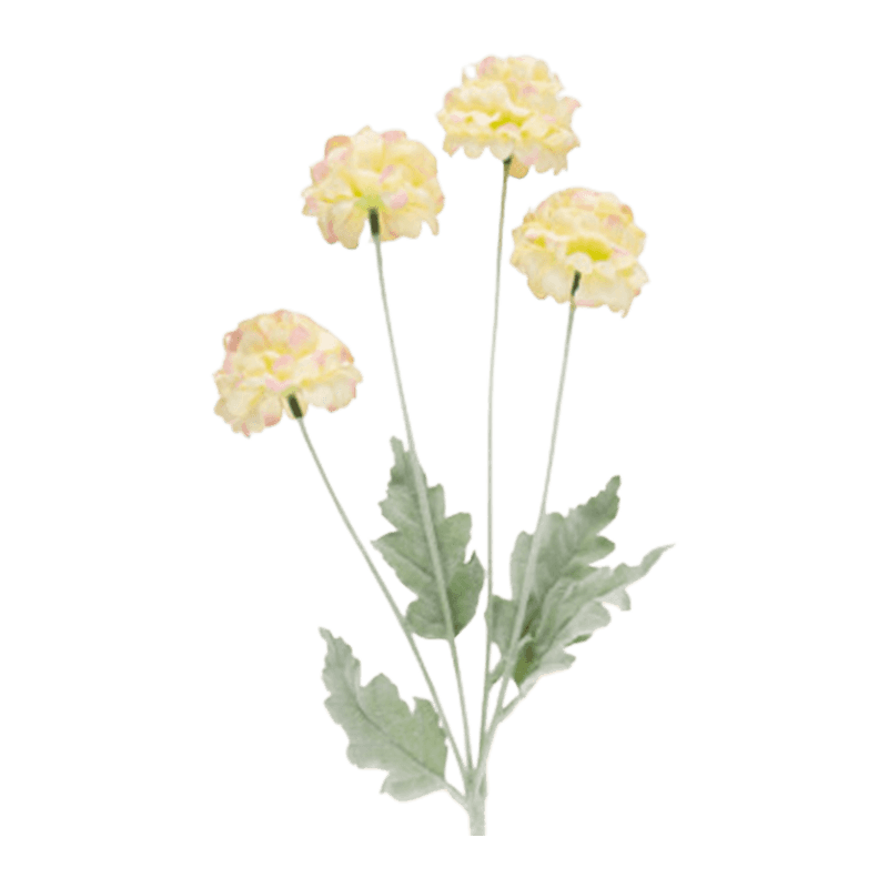 Artificial Hydrangea Spray With 4 Flower Heads