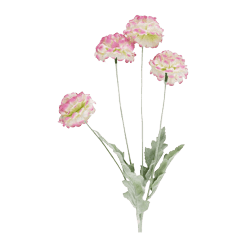 Artificial Hydrangea Spray With 4 Flower Heads
