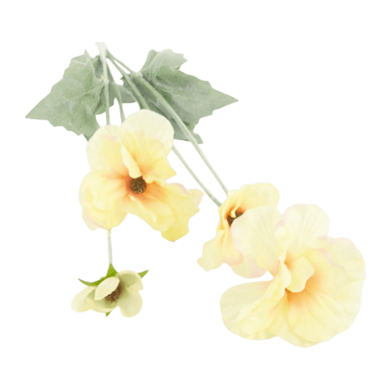 Artificial Ranunculus Spray With 4 Flower Heads