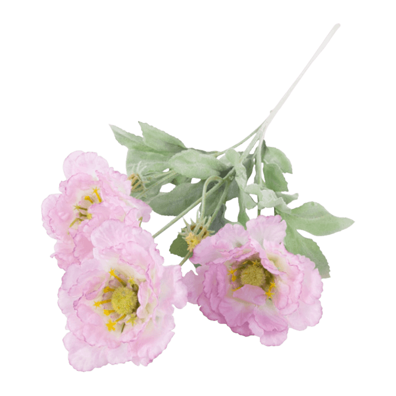 Artificial Ranunculus Spray With 6 Flower Heads