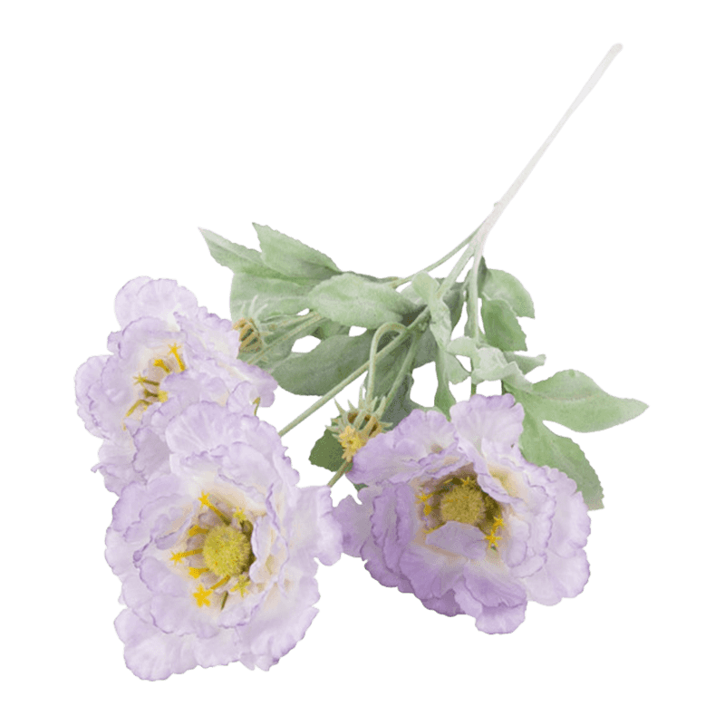 Artificial Ranunculus Spray With 6 Flower Heads