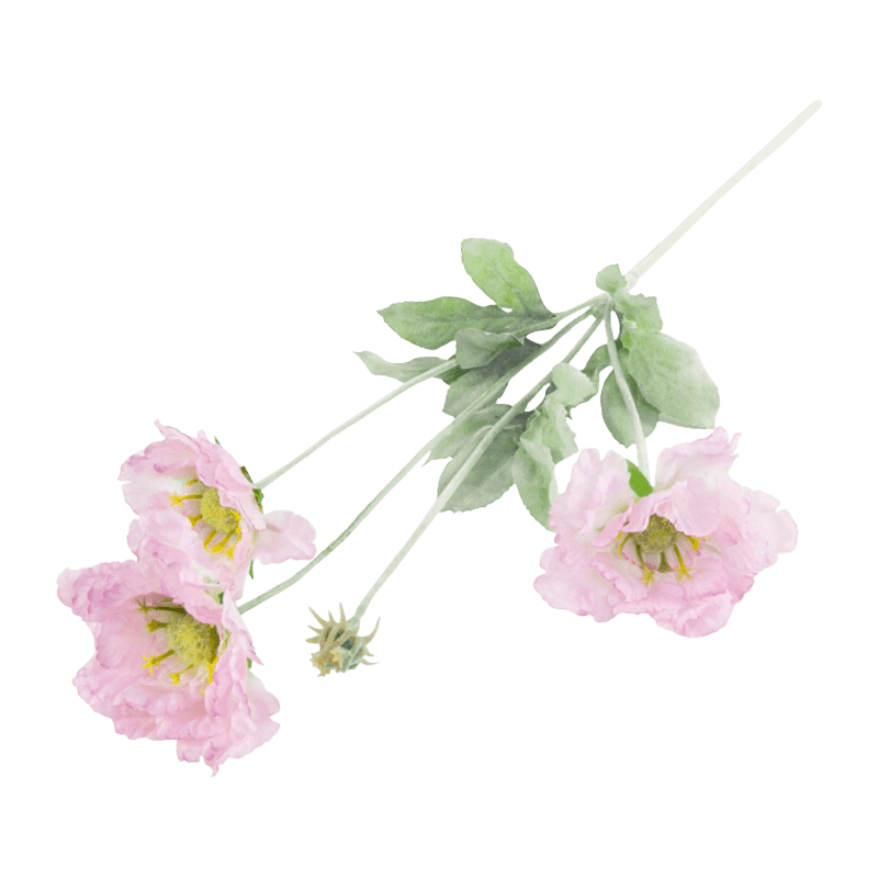 Artificial Ranunculus Spray With 4 Flower Heads
