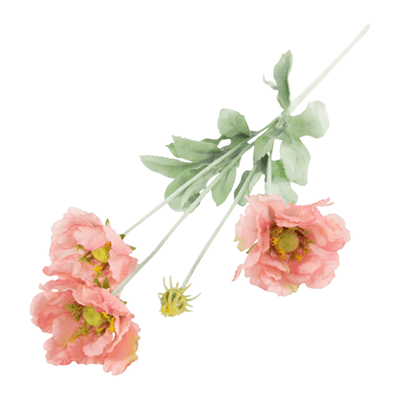Artificial Ranunculus Spray With 4 Flower Heads