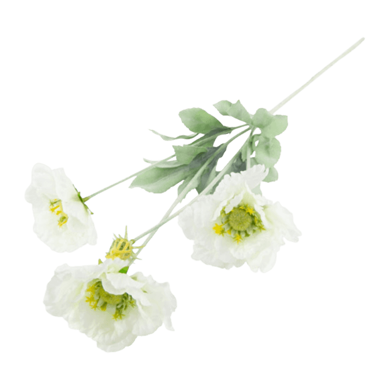Artificial Ranunculus Spray With 4 Flower Heads