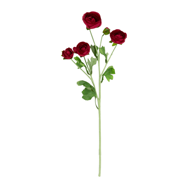 Artificial Ranunculus Spray With 5 Flower Heads