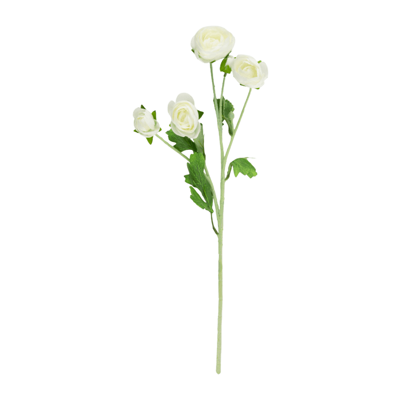 Artificial Ranunculus Spray With 5 Flower Heads