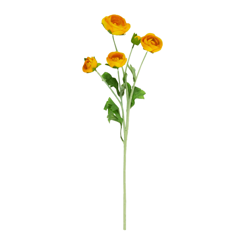 Artificial Ranunculus Spray With 5 Flower Heads