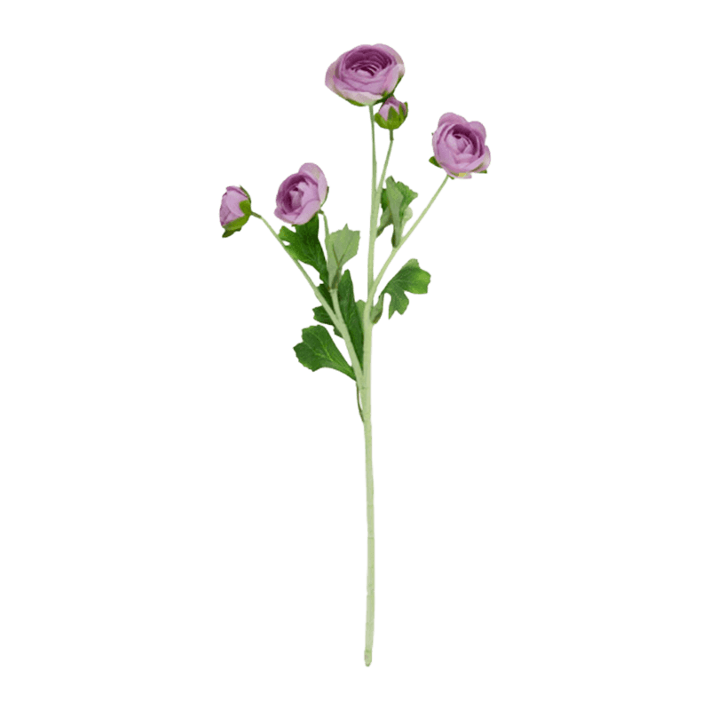 Artificial Ranunculus Spray With 5 Flower Heads