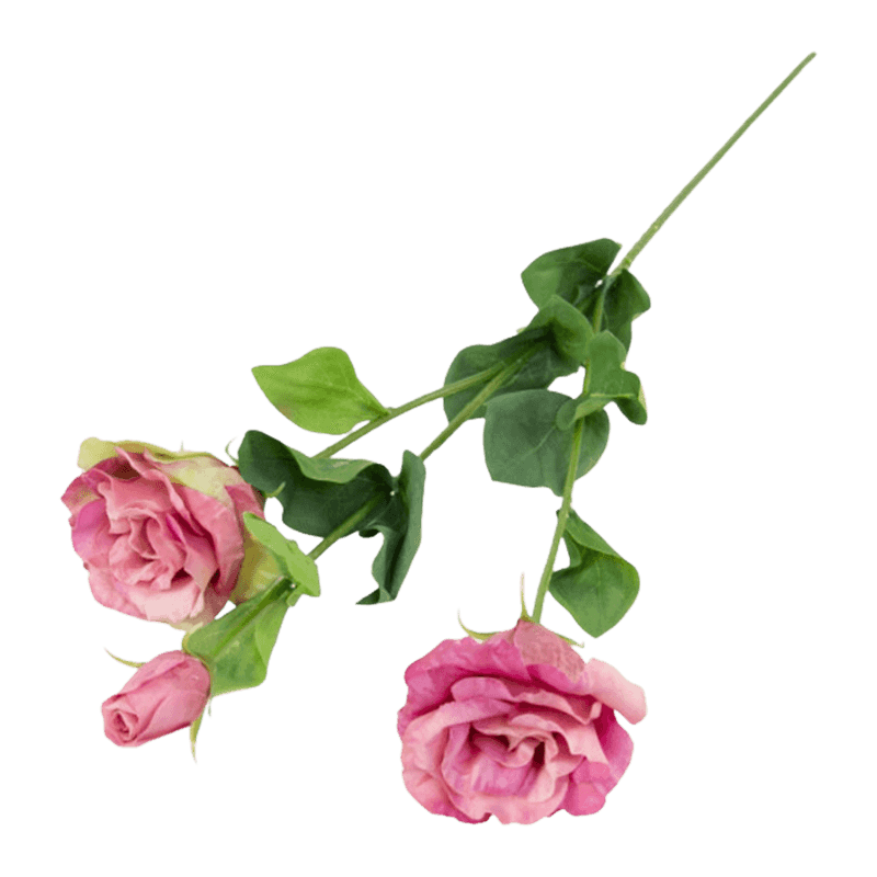 Real Touch Artificial Eustoma Spray With 3 Flower Heads