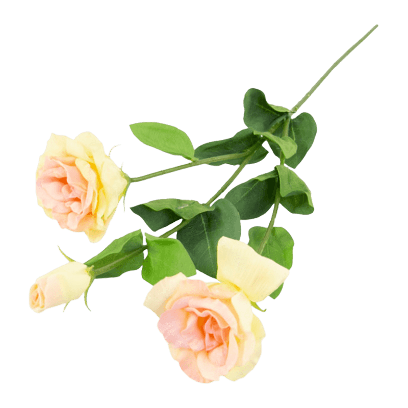 Real Touch Artificial Eustoma Spray With 3 Flower Heads