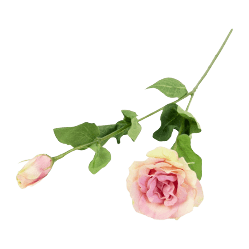 24.5" Real Touch Ballon Flower With 2 Flower