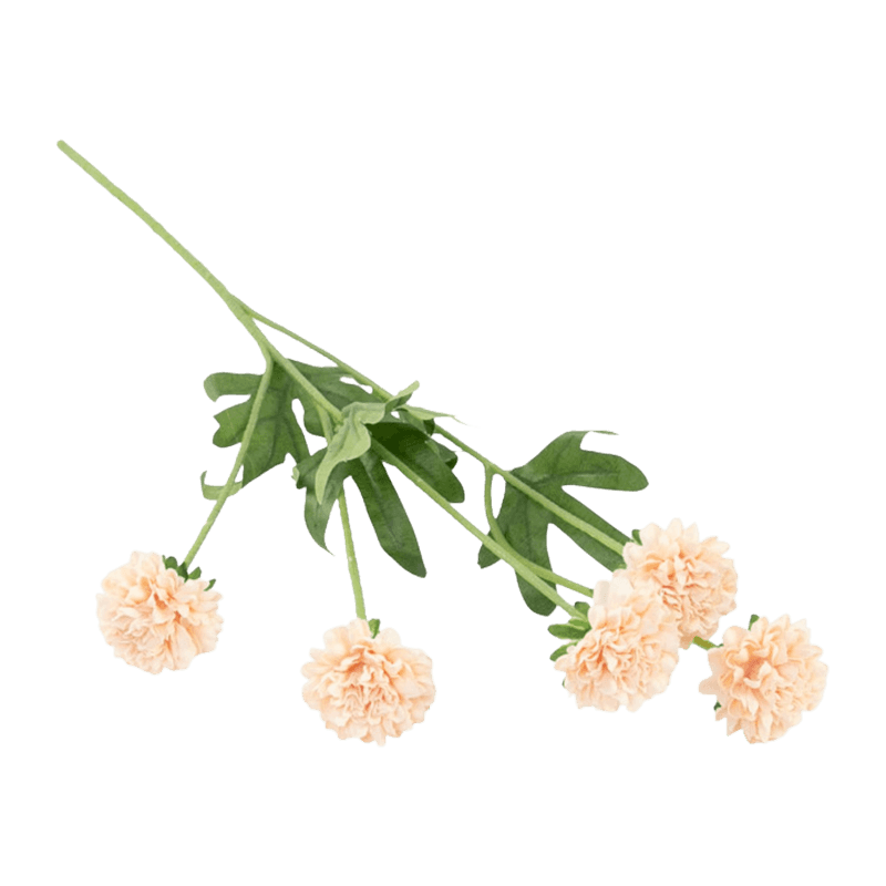 Artificial Spray Mum Flower With 5 Heads