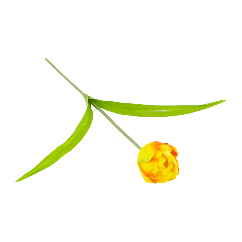 19.7"Artificial Tulip With 2 Leaves