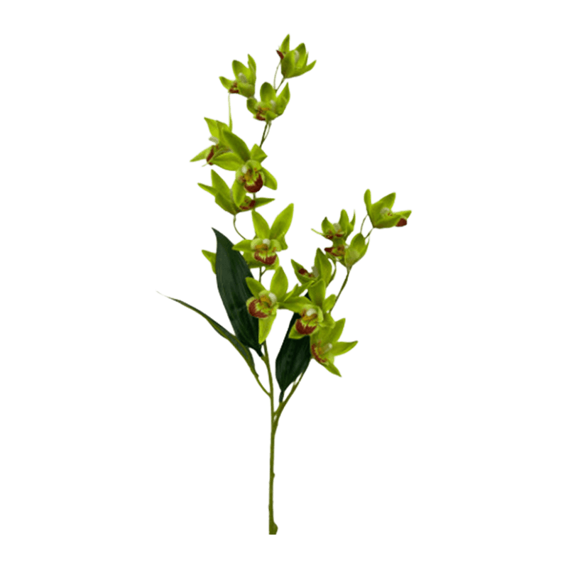 Artificial 15-Headed Cymbidium Stem