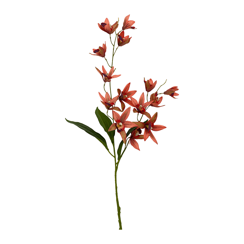 Artificial 15-Headed Cymbidium Stem
