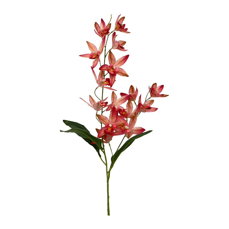 Artificial 15-Headed Cymbidium Stem