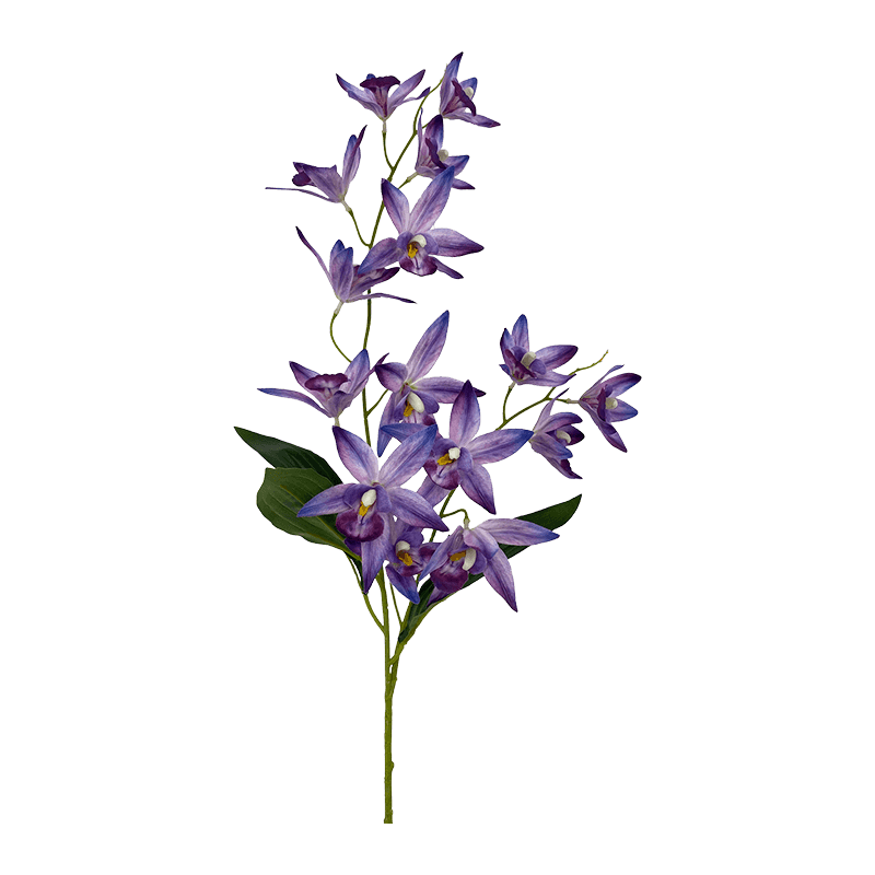 Artificial 15-Headed Cymbidium Stem