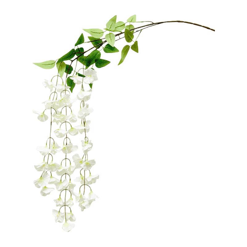 Artificial Wisteria Hanging Branch