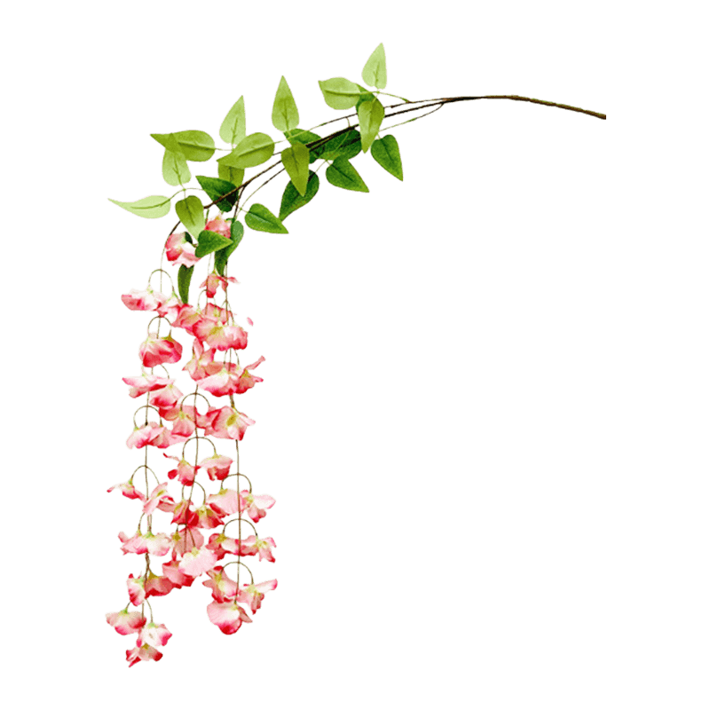 Artificial Wisteria Hanging Branch