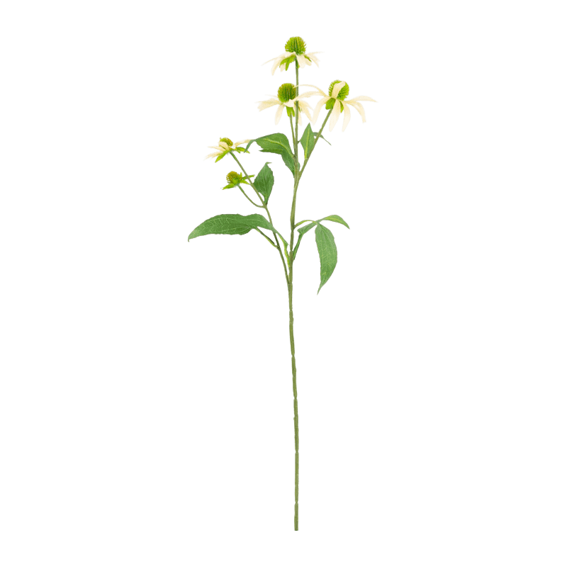 Artificial Echinacea Spray With 5 Flower Heads