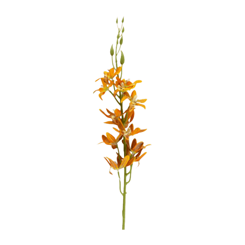 83cm Single Stem 12-Head Artificial Cymbidium
