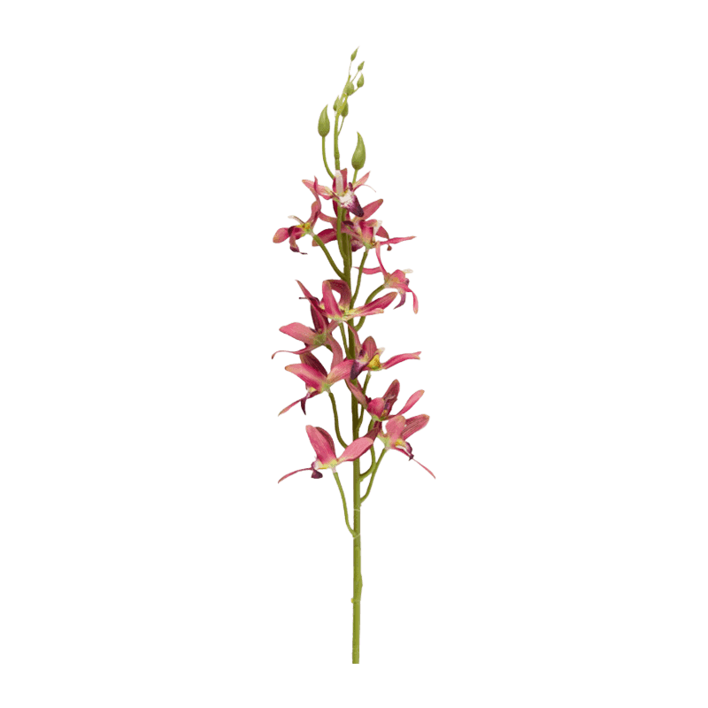 83cm Single Stem 12-Head Artificial Cymbidium