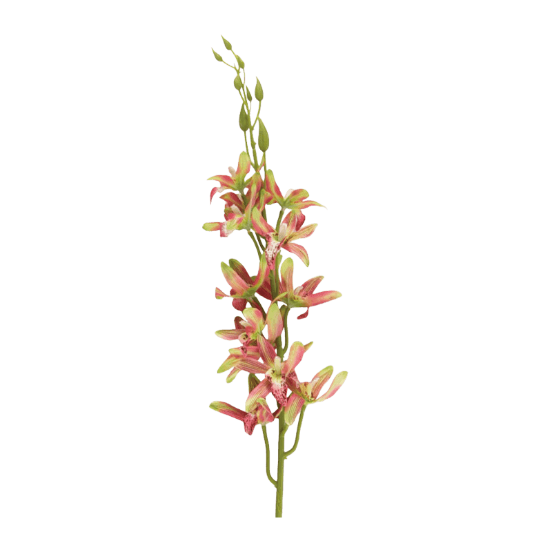 83cm Single Stem 12-Head Artificial Cymbidium