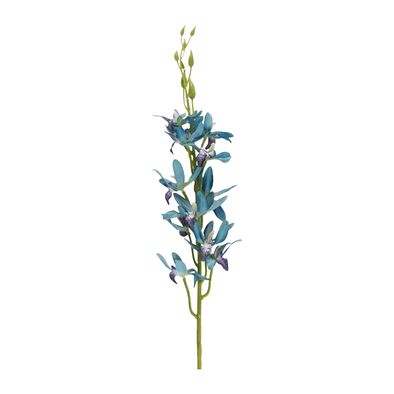 83cm Single Stem 12-Head Artificial Cymbidium