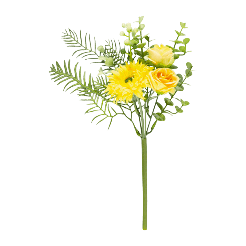 Artificial Mixed Floral Pick Bouquet