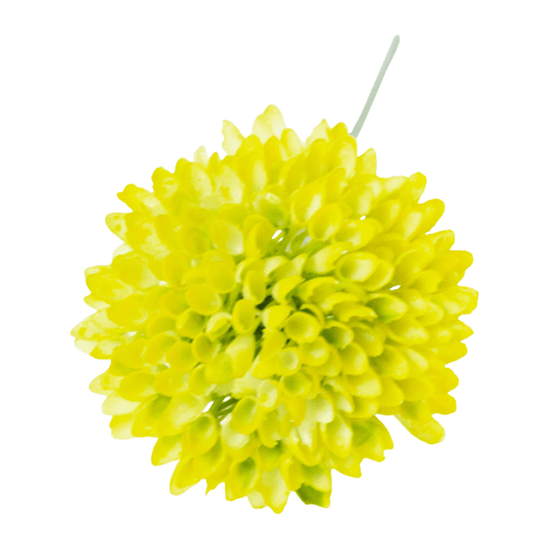 Artificial Single Ball Flower Stem