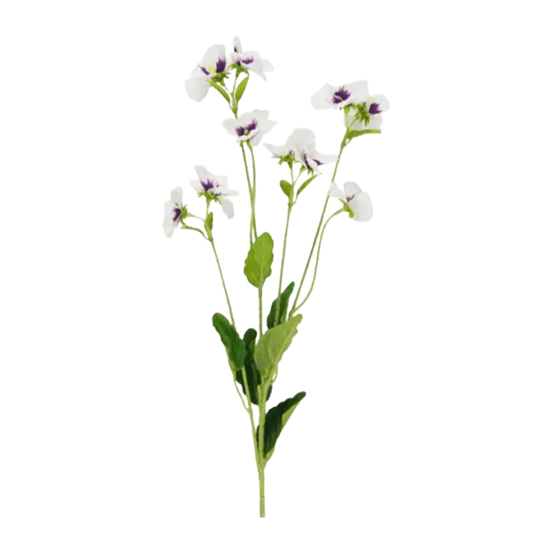Single Pansy Flower With 10 Flower 70cm