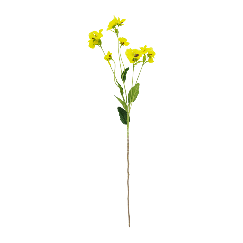 Single Pansy Flower With 10 Flower 70cm