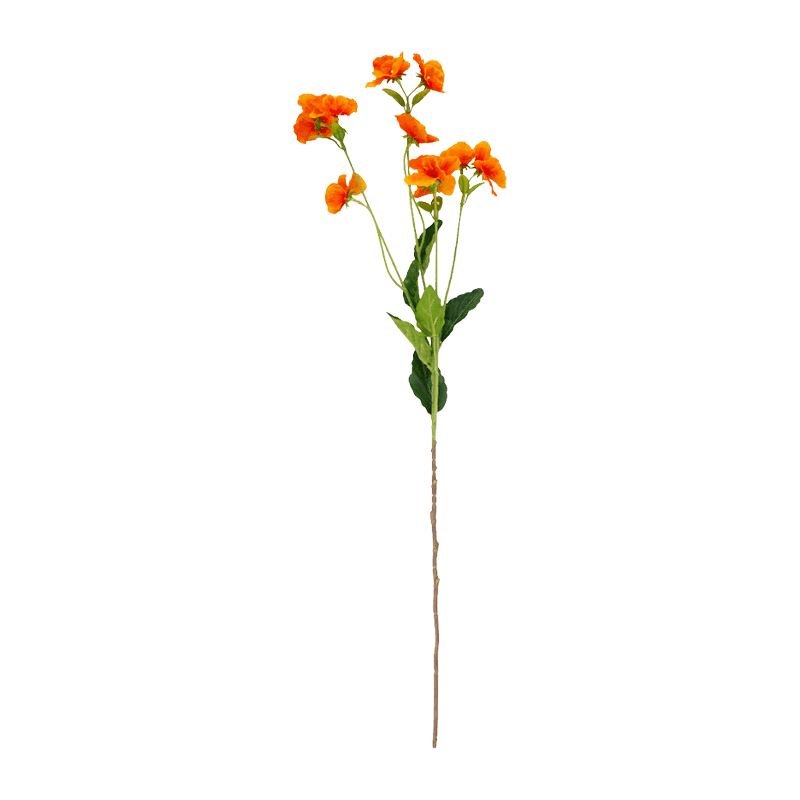 Single Pansy Flower With 10 Flower 70cm