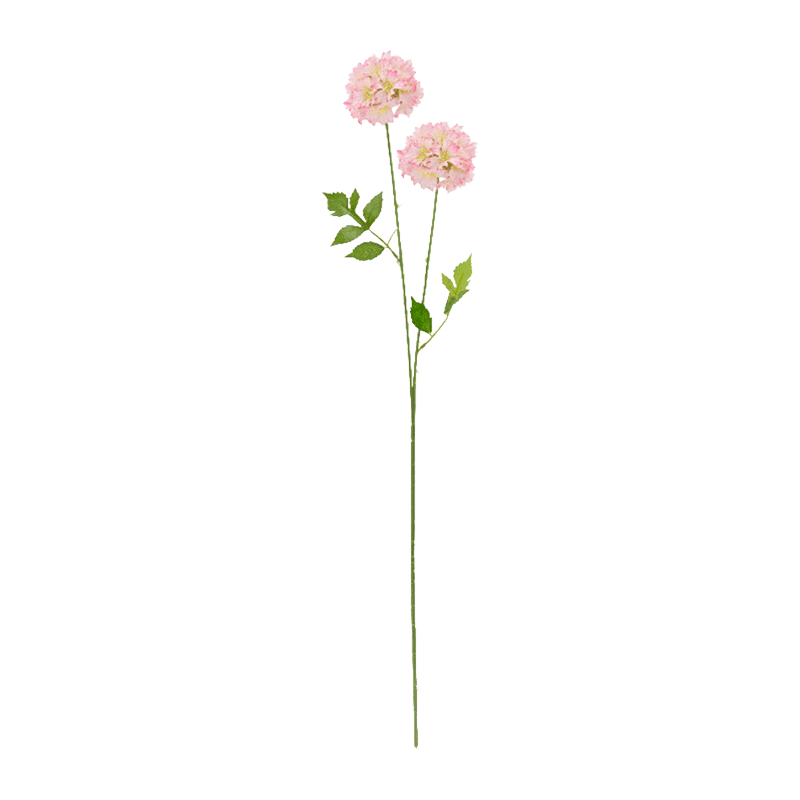 Artificial Scabiosa Spray With 2 Heads