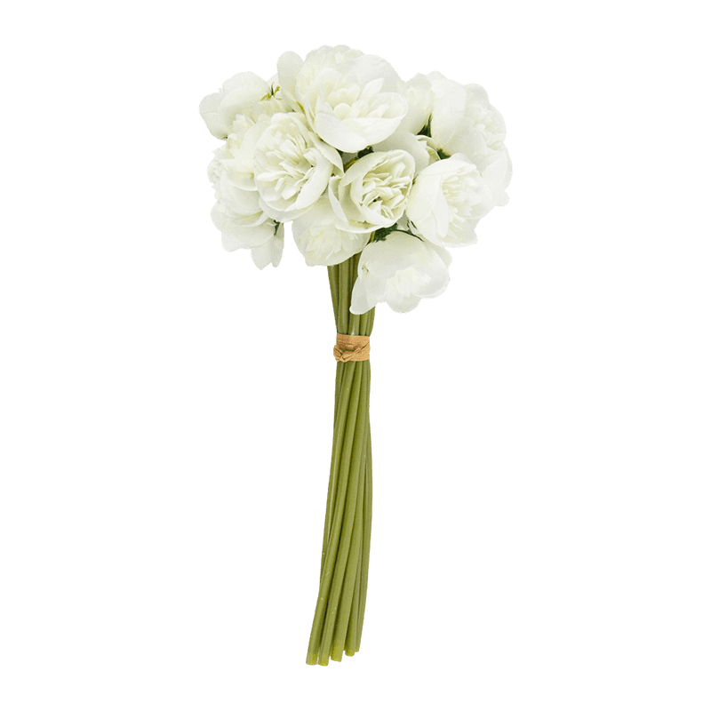 Small Peony Bouquet With 27 Flowers