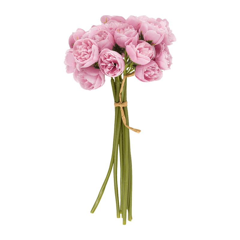 Small Peony Bouquet With 27 Flowers