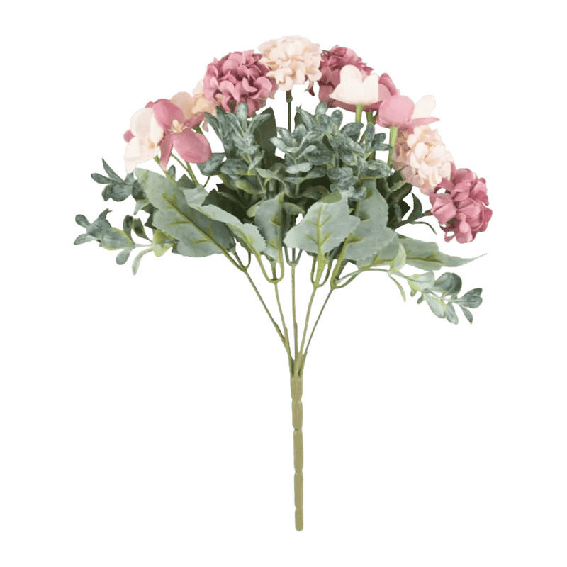 Mixed Artificial Hydrangea Flower Pick Bouquet