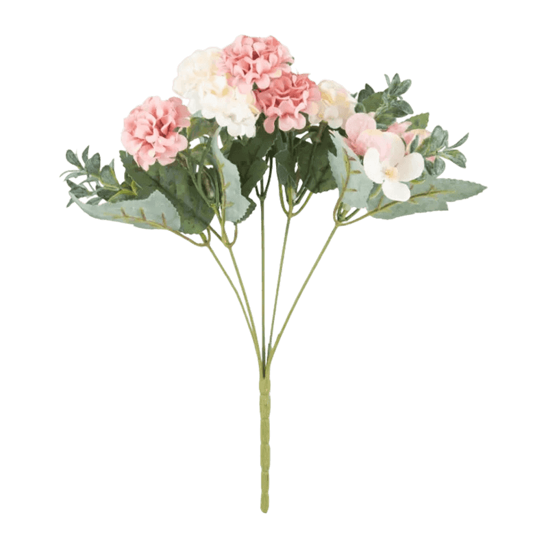 Mixed Artificial Hydrangea Flower Pick Bouquet