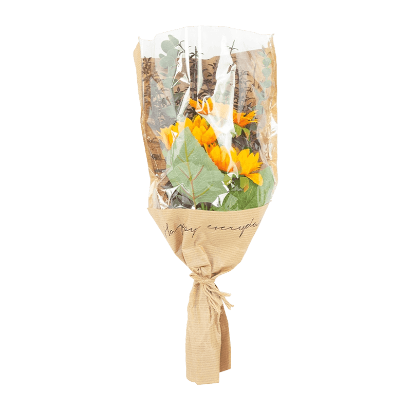 17.4" Artificial Sunflowers With Gift Pack