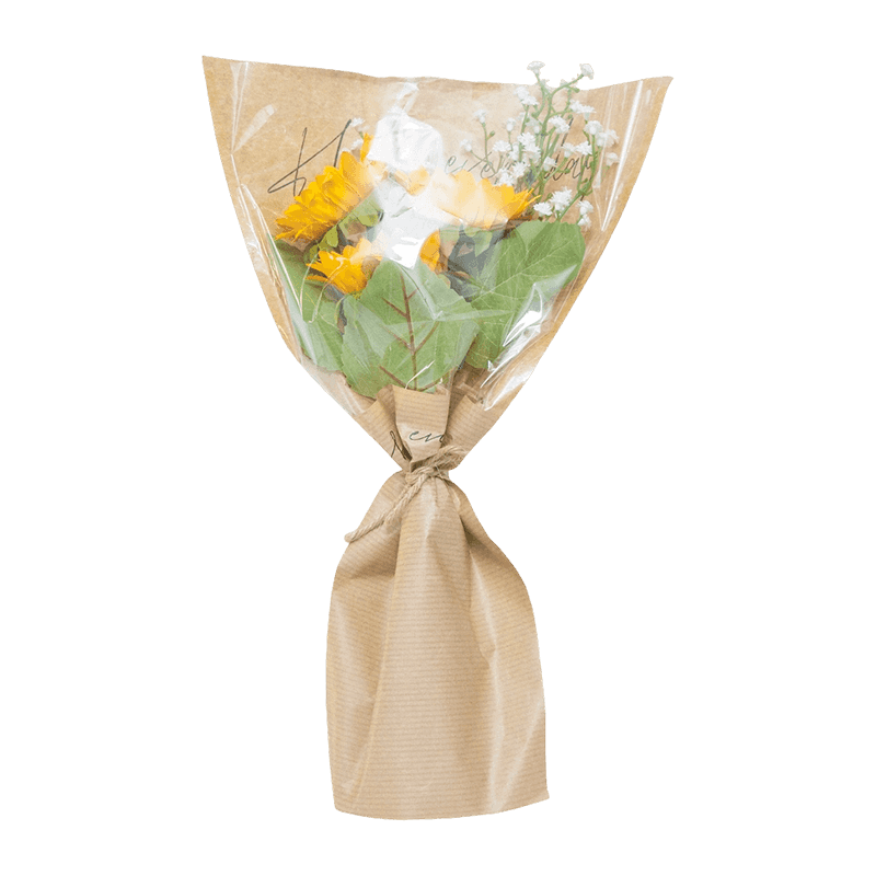 17.4" Artificial Sunflowers With Gift Pack