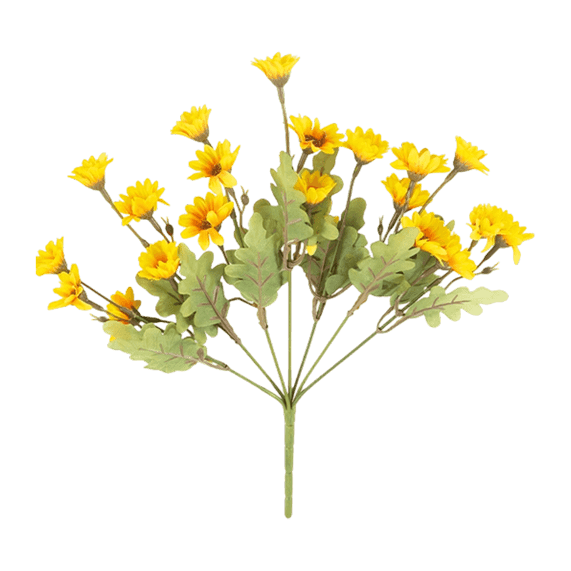 21 Heads Artificial Daisy Pick Bouquet