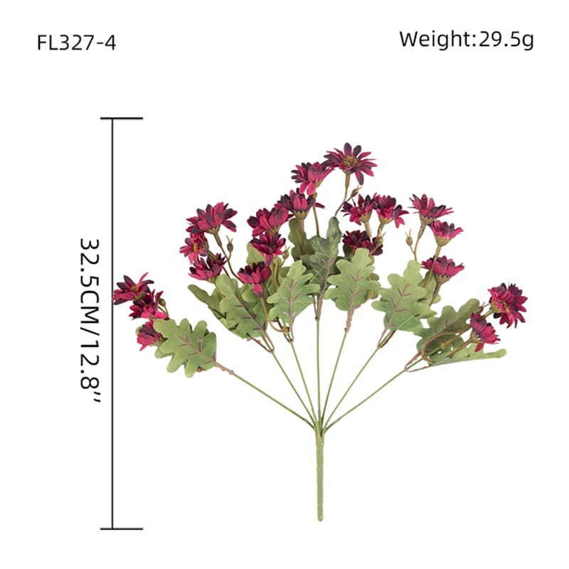 21 Heads Artificial Daisy Pick Bouquet