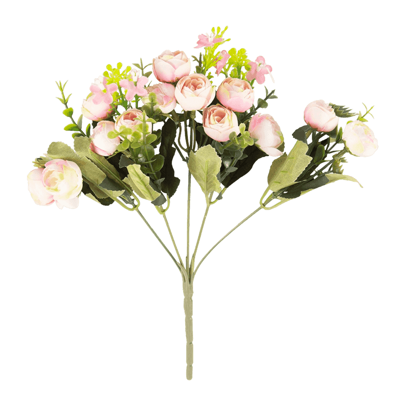 12 Heads Artificial Rose Pick Bouquet