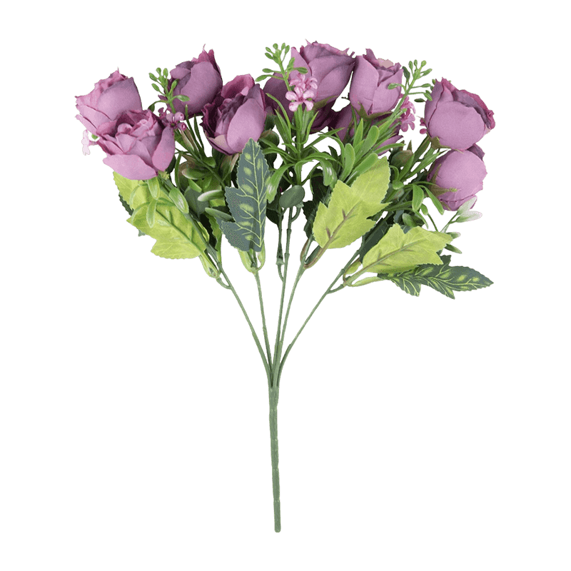 10 Heads Artificial Tea Rose Pick Bouquet