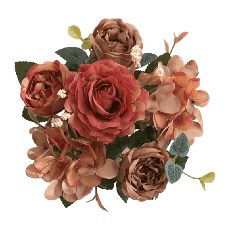 Artificial Peony Flower Bouquet