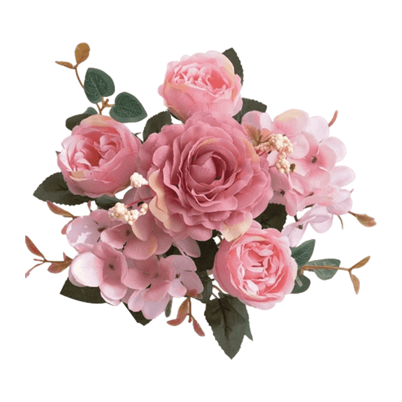 Artificial Peony Flower Bouquet