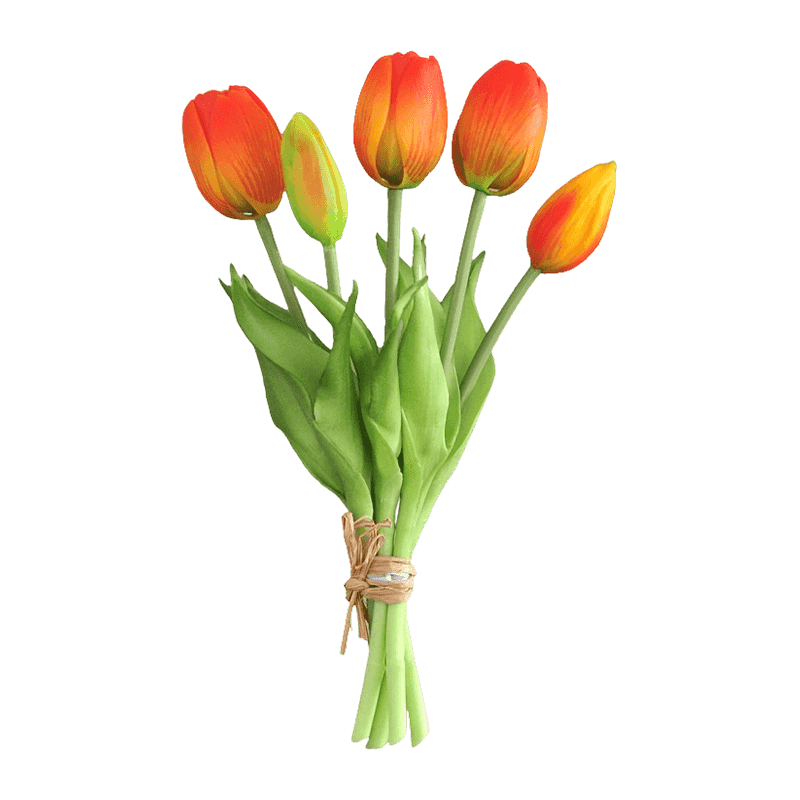 Tulip 3 Flower 2 Buds 25cm