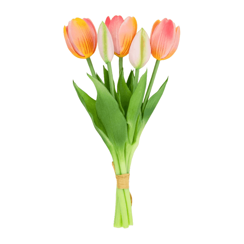 Tulip 3 Flower 2 Buds 25cm