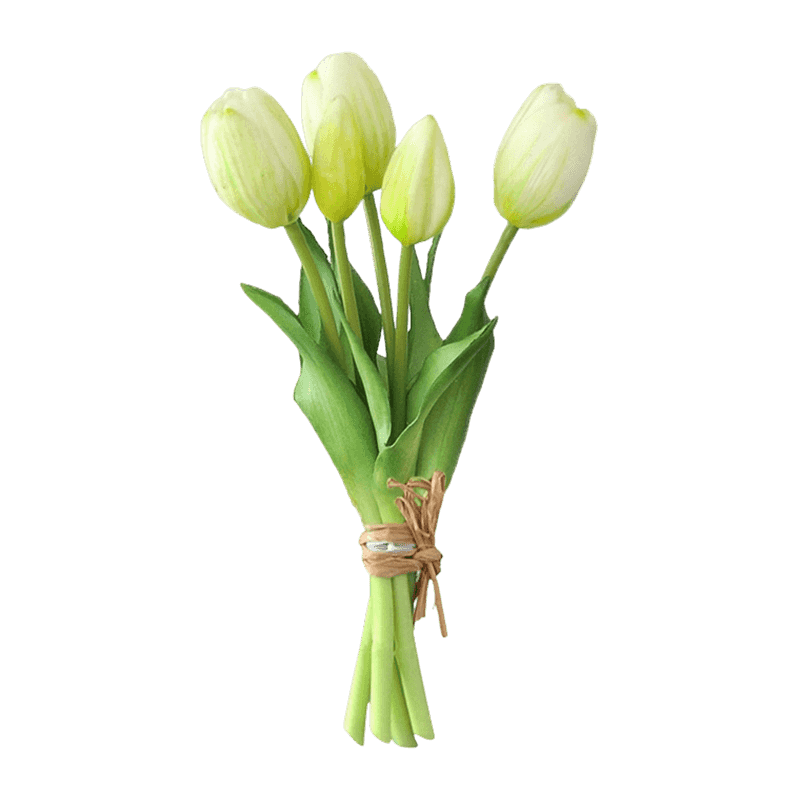 Tulip 3 Flower 2 Buds 25cm